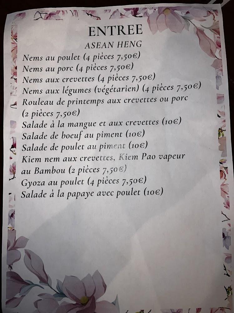 Asean Heng - Menu Image 1